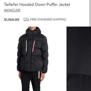 Moncler men’s jacket size 3